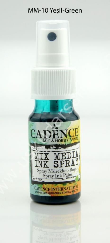 Cadence Mix Media Sprey Boya 25ml MM10 Yeşil
