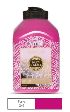 Artdeco Gold Multi Surface Akrilik Boya 500ml 242 Fuşya