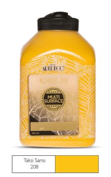 Artdeco Gold Multi Surface Akrilik Boya 500ml 208 Taksi Sarısı