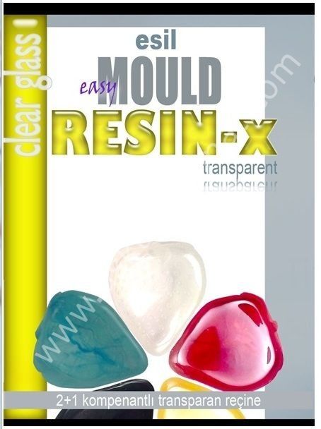 Easy Mould RESİN-X transparan reçine(Transparan sarı)   150ml