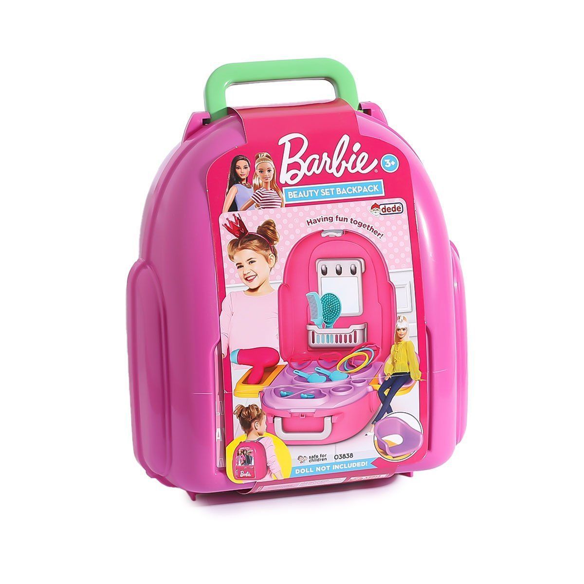 03838 Barbie Güzellik Seti Sırt Çantası