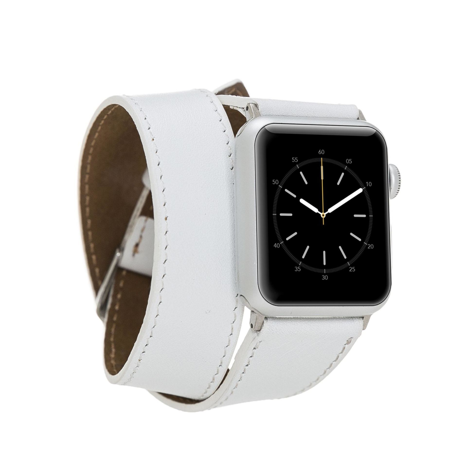 Apple Watch Uyumlu Deri Kordon 38-40-41mm DT F3