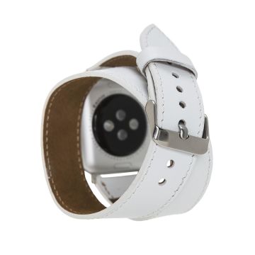 Apple Watch Uyumlu Deri Kordon 38-40-41mm DT F3