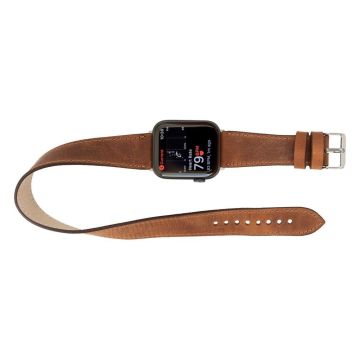 Bouletta Apple Watch Uyumlu Deri Kordon 42-44-45mm DT G2