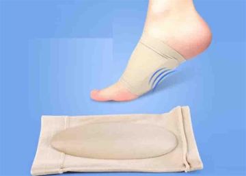Düz Taban Sorununa Karşı Giyilebilir Ark Destek Çorabı (1 Çift)