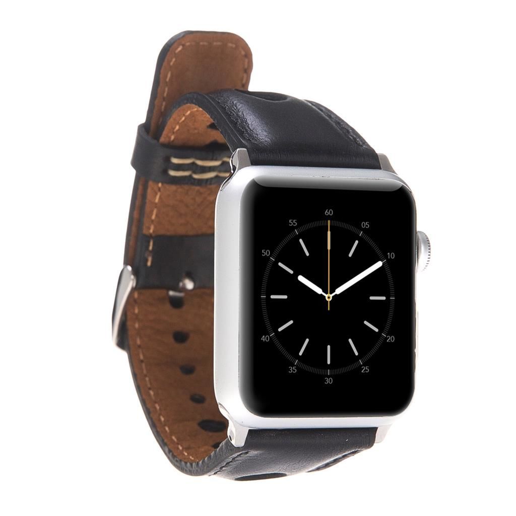 Bouletta Apple Watch Uyumlu Deri Kordon 42-44-45mm ARK RST1