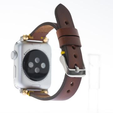 Bouletta Apple Watch Uyumlu Deri Kordon 38-40-41mm Slim SRÇ RST2E