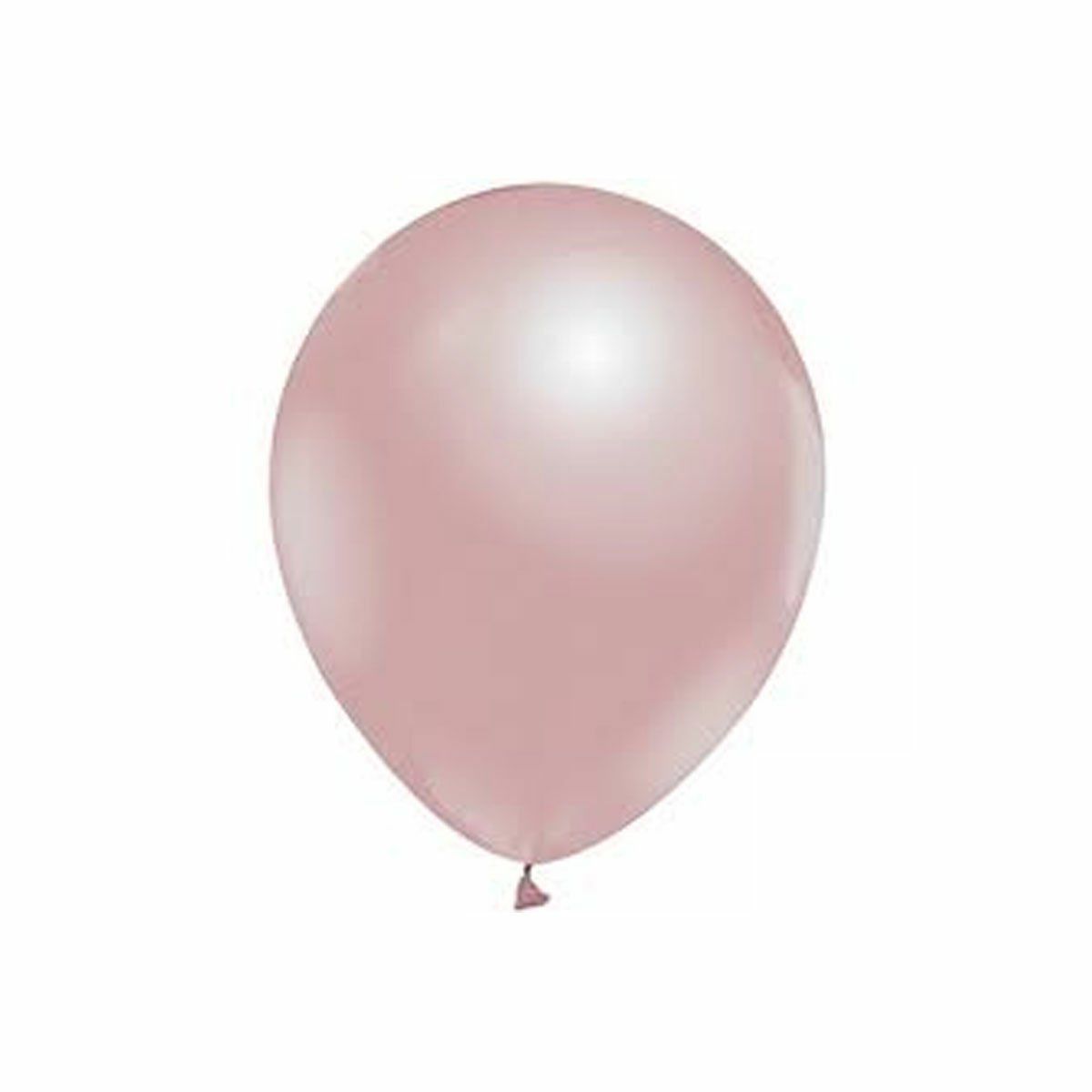 TMT8723 Metalik Gül Kurusu Balon 12 inç 12li -Balonevi