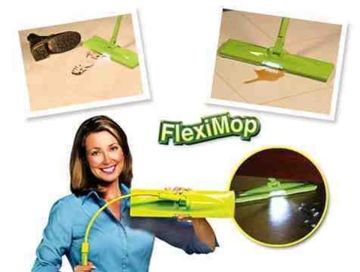 Flexi Mop Işıklı Esnek Mikrofiber Paspas