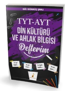 Pelikan TYT AYT Din Kültürü ve Ahlak Bilgisi Defterim