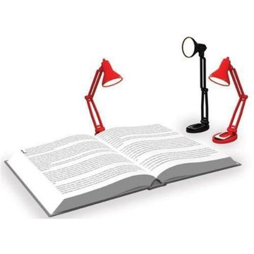 The Book Lamp Mini Pilli Sayfa Kitap Okuma Lambası Asorti