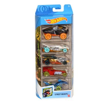 1806 Hot Wheels 5'li Araba Seti / +3 yaş