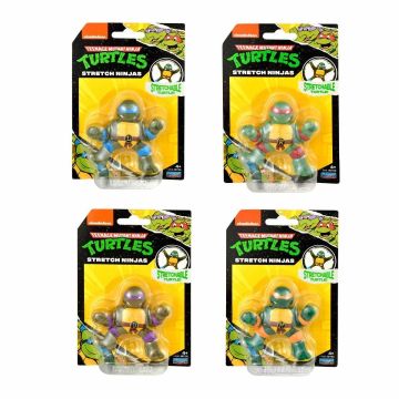 TU009000 TMNT Ninja Kaplumbağalar Mini Stretch Figür - 81120 -1 adet fiyatıdır