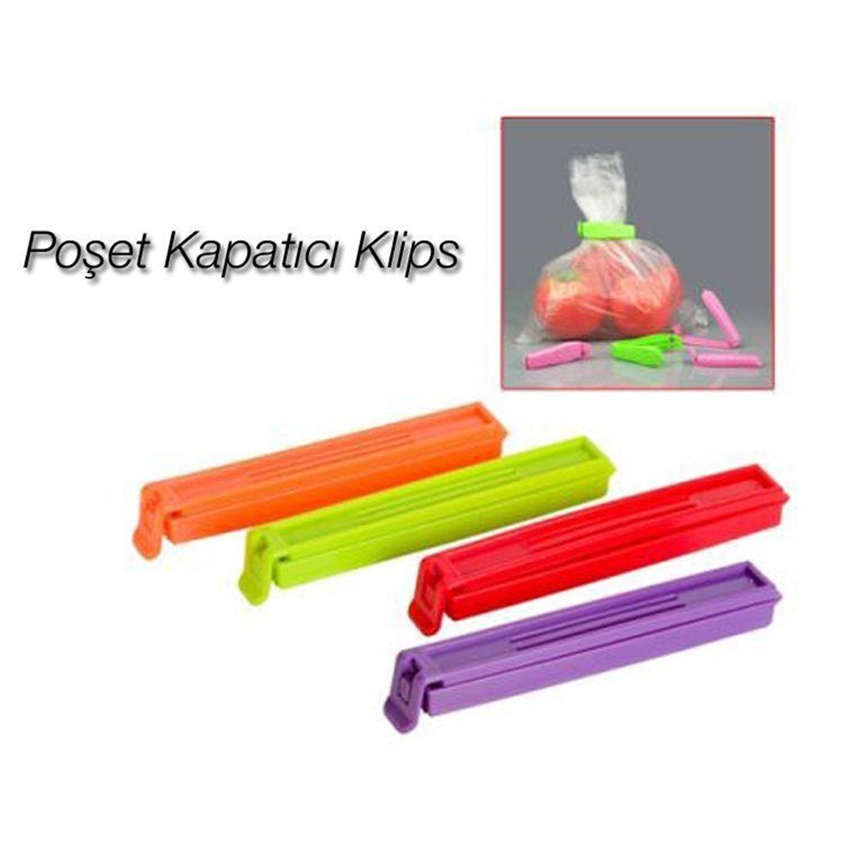 Poşet Kapatıcı Klips