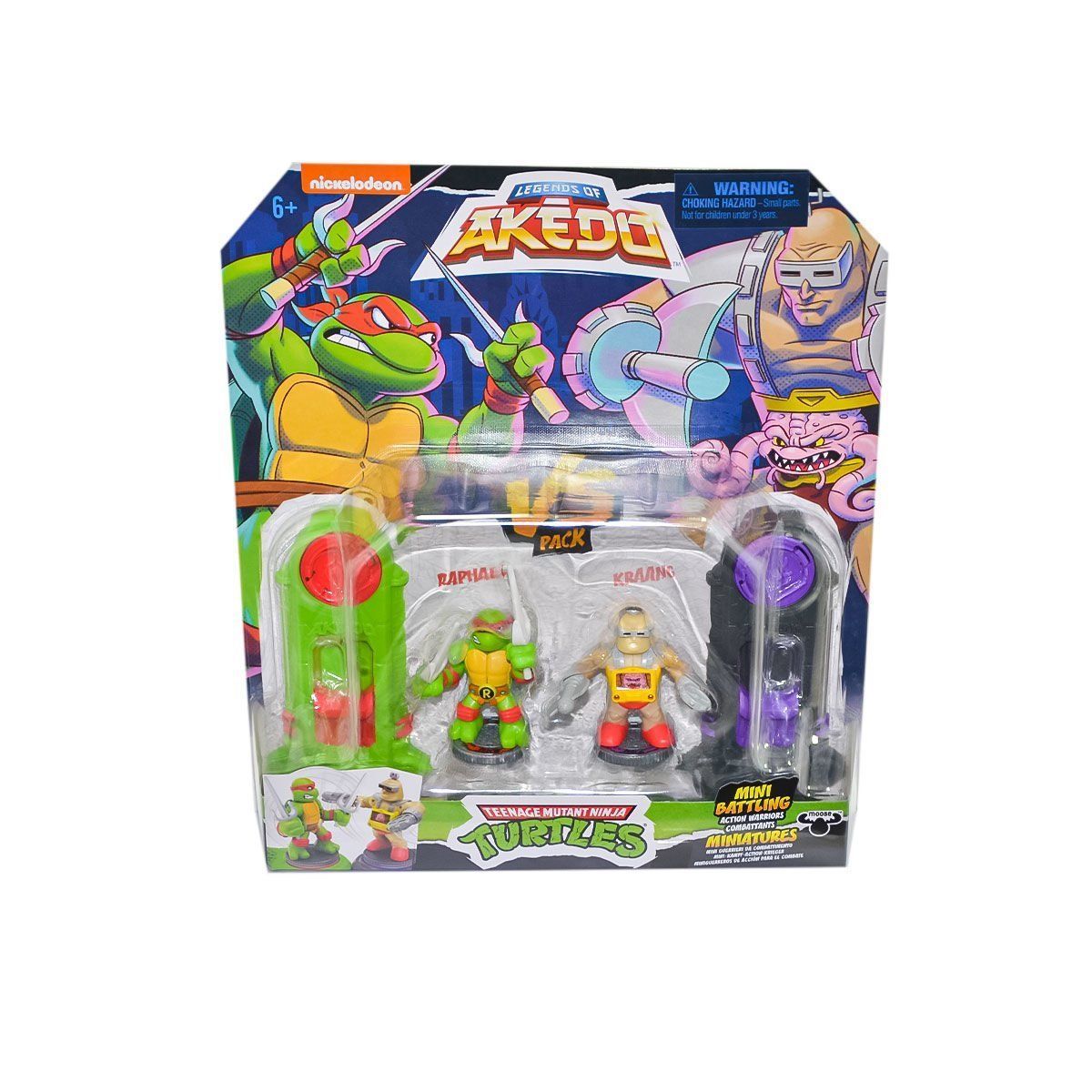 AKT00200 Akedo Raphael ve Krang 2li TMNT - 15245