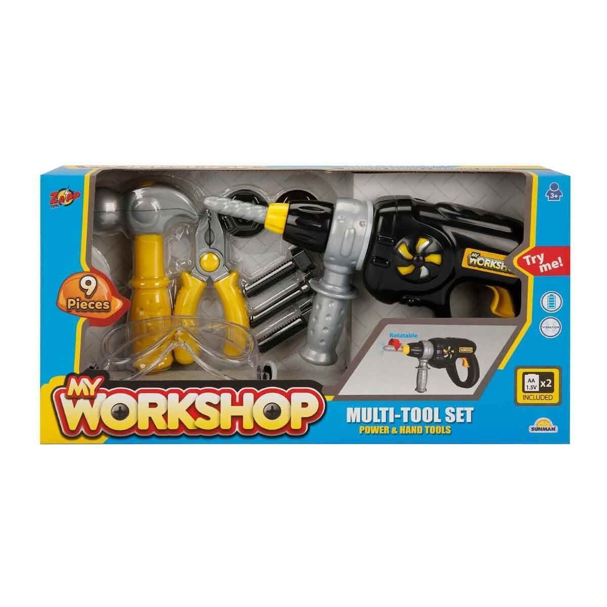 4606 Zapp Toys My Workshop Matkaplı Tamir Seti 9 Parça