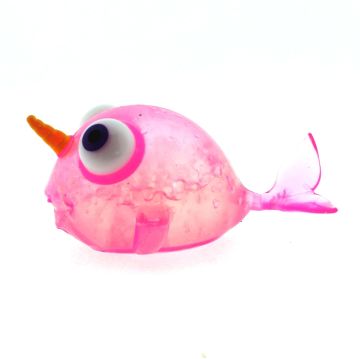 Squishy Kristal Pembe Unicorn Balık Slime