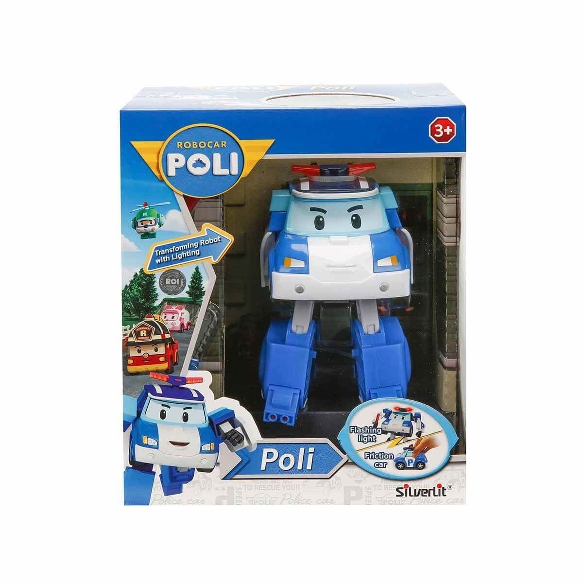 POLI 83094 Robocar Poli Işıklı Dönüşen Figür Poli