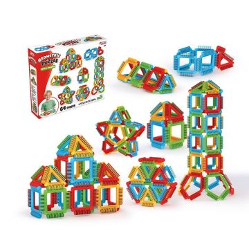 03896 Geometrik Puzzle 64 Parça