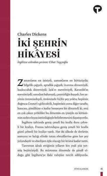 İki Şehrin Hikayesi