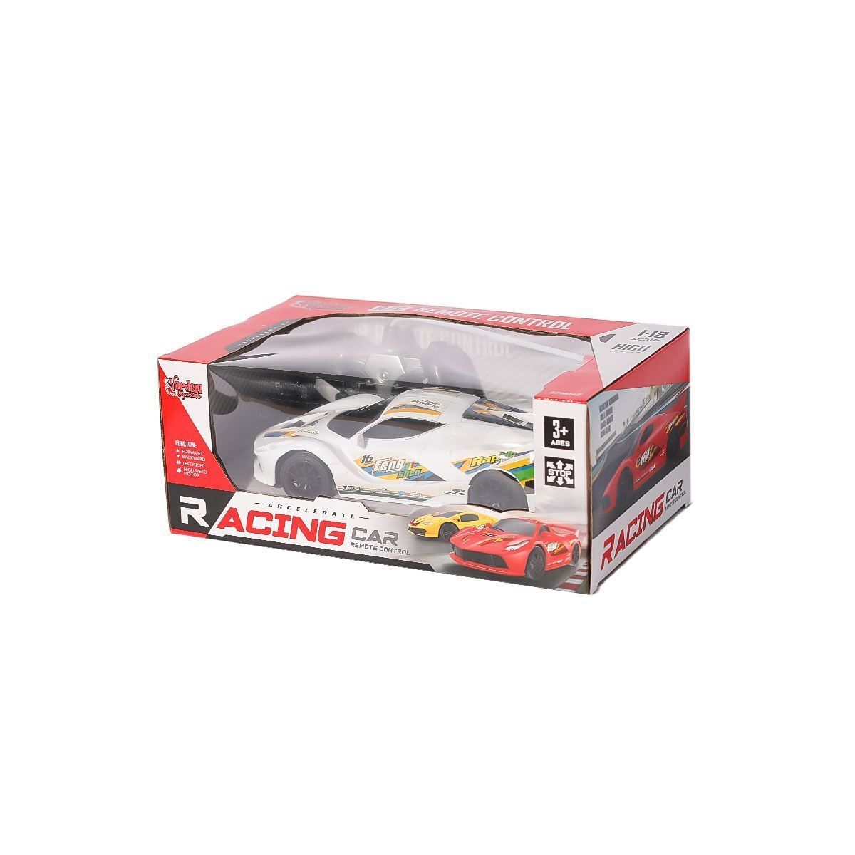 NNH-138-14L-16L Kumandalı 1:18 Accelerate Pilli Spor Araba