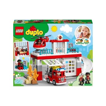 10970 Lego Duplo İtfaiye Merkezi ve Helikopter, 117 parça +2 yaş
