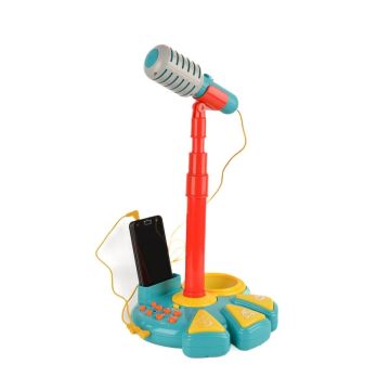 LC-30966 Işıklı Ses Değiştirici Efektli 6 Farklı Müzik Stili ve Ritim Ses Efektleri İçeren Mp3 Girişli Karaoke Seti