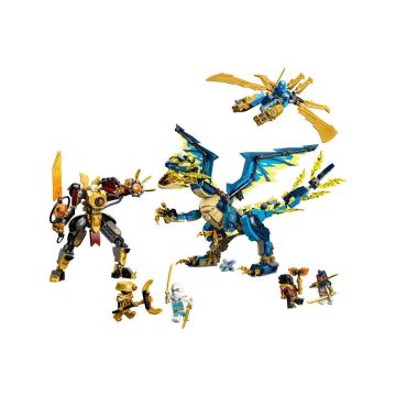 71796 LEGO® Ninjago® - Elemental Dragon The Empress Robotu'na Karşı 1038 parça +9 yaş