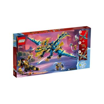 71796 LEGO® Ninjago® - Elemental Dragon The Empress Robotu'na Karşı 1038 parça +9 yaş