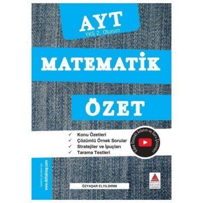 Delta Kültür YKS 2. Oturum Matematik Özet