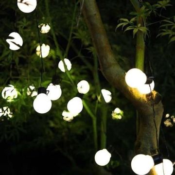 Parti ve Kır Düğünü Dekorasyonu İçin Şerit Top Led Işık -Doğum Günü Süsleme
