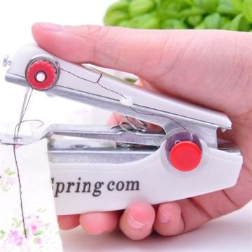Spring Come Mini Kolay Seyehat ve Ev Tipi El Dikiş Dikme MakinasıStokdaki Renk Gönderilir