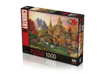 KS Puzzle 1000 Parça Castle Land