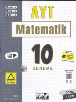 Üçgen Akademi AYT Matematik 10 lu Deneme Sınavı