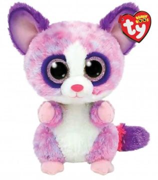 TY Peluş Becca the Pink Bush Baby Regular Beanie Boo