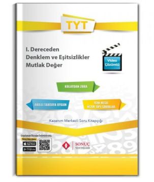 Sonuç TYT I. Dereceden Denklem ve Eşitsizlikler - Mutlak Değer 2019-2020 (Yeni)