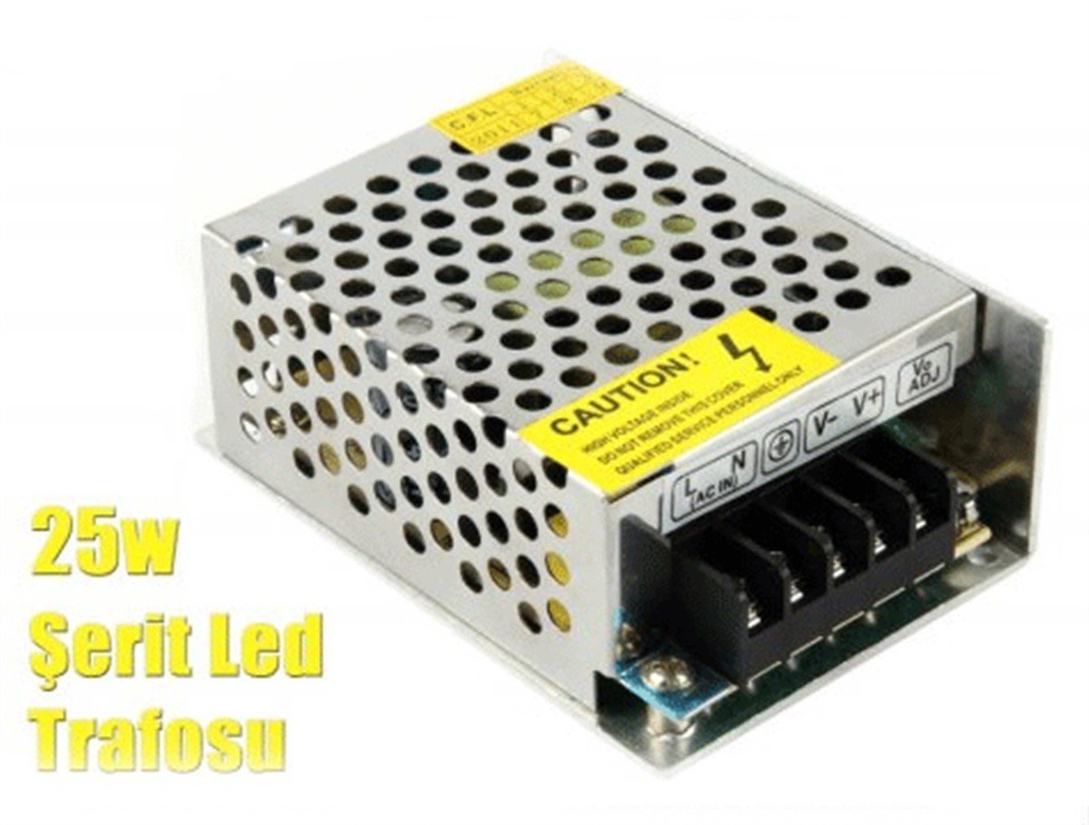 25W Şerit LED Trafosu (2.1 Amper)
