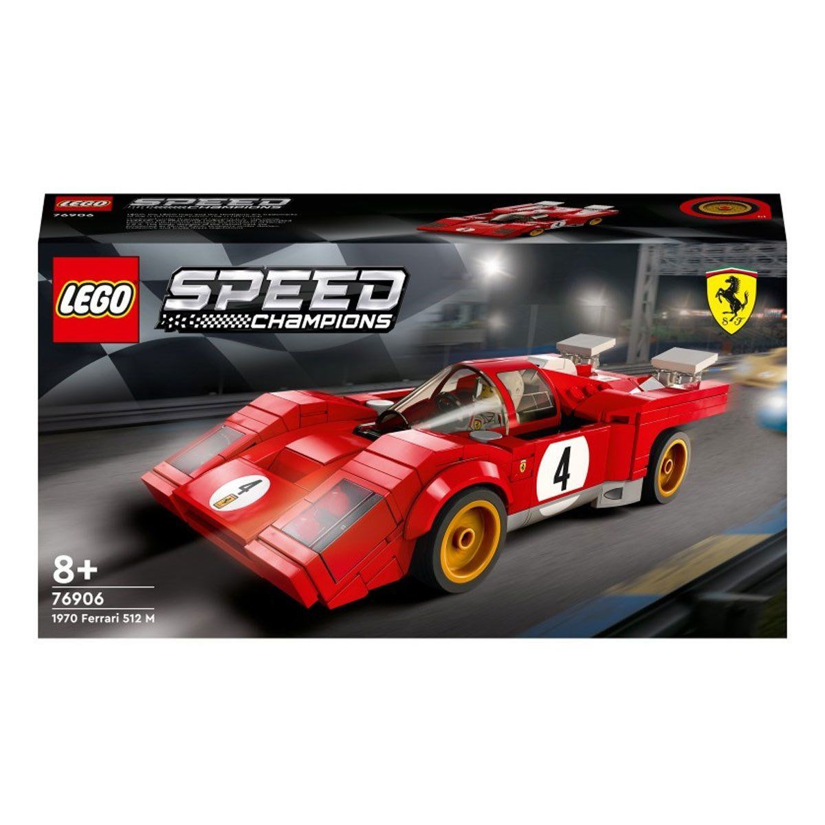 76906 Lego Speed Champions - 1970 Ferrari 512M, 291 parça +8 yaş