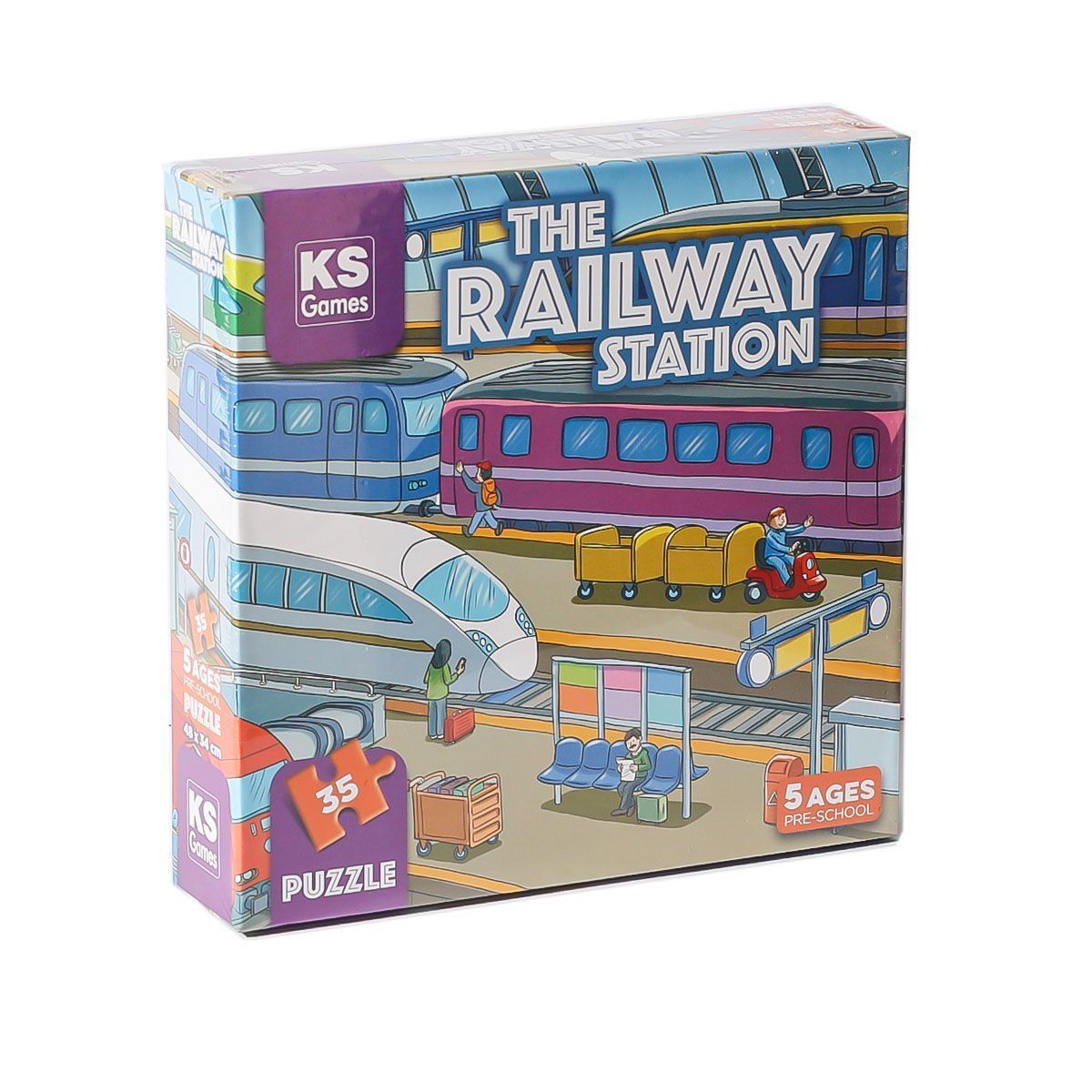 PRS 32712 The Railway Station Pre School Puzzle