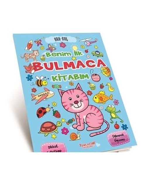 Benim İlk Bulmaca Kitabım (Mavi)