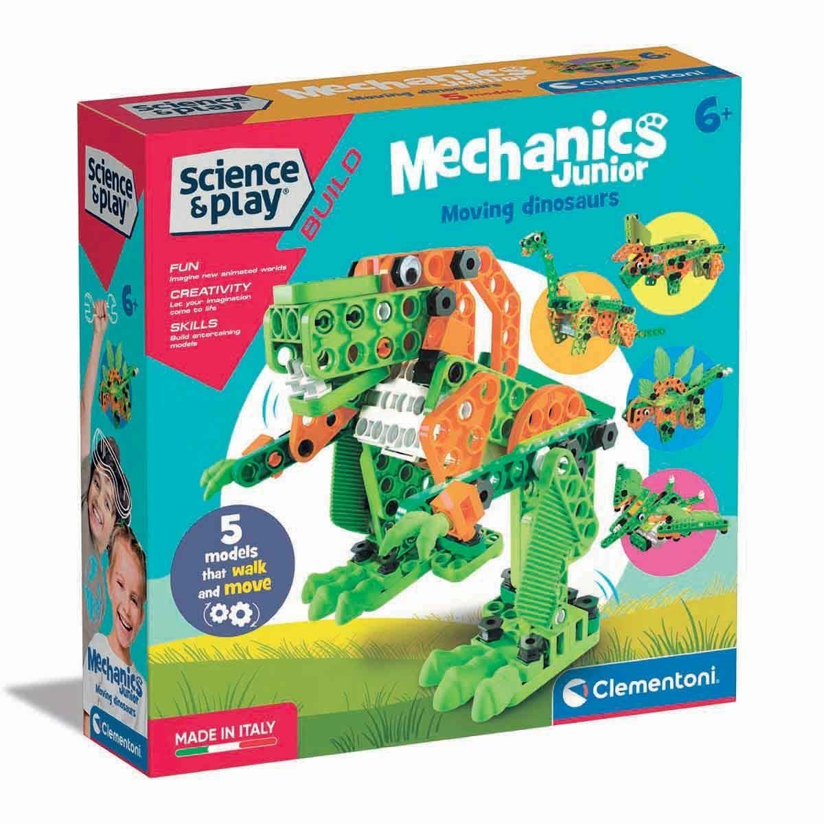 75061TR Hareketli Dinozorlar - Mechanics Junior, Mekanik Laboratuarı +6 yaş