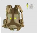 ARMY Tactical Molle Assault Backpack Bag Yeşil