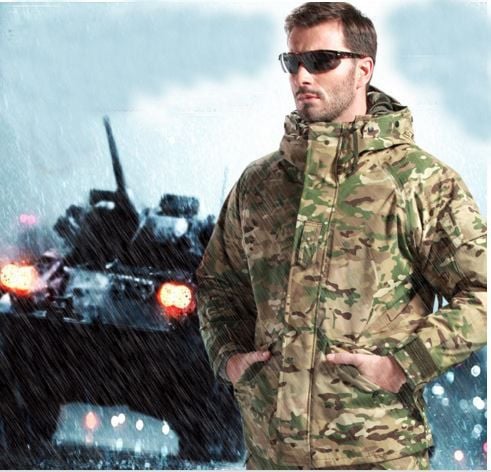 MULTİCAM CAMOUFLAGE 2 IN 1 JACKET