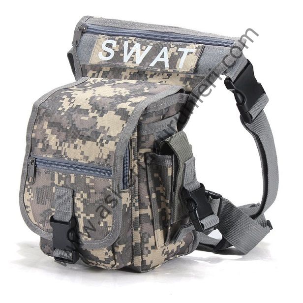 SWAT Purpose Shoulder Bag/Leg Bag  ( Bel ve Bacağa Takılabilen Çanta ) Digital Renk