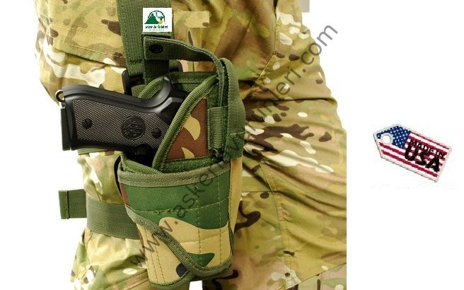 Molle Tactical Bacak Silah Kılıfı