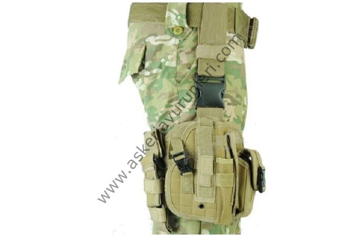 U.S ARMY Molle Tactical Çok Fonksiyonlu Bacak Silah Kılıfı