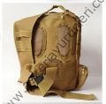 Outdoor Sports Military Tactical Single Shoulder Camping Bag Multi-Cam [ Hardal Kamuflajı ] Renk Çanta