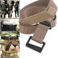 Tactical Belt Paraşüt Kemeri [ Kahverengi ]