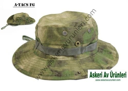 Military Boonie Jungle A-TACS FG Camo Hat