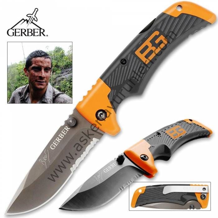 GERBER  BEAR GRYLLS SCOUT KNİFE